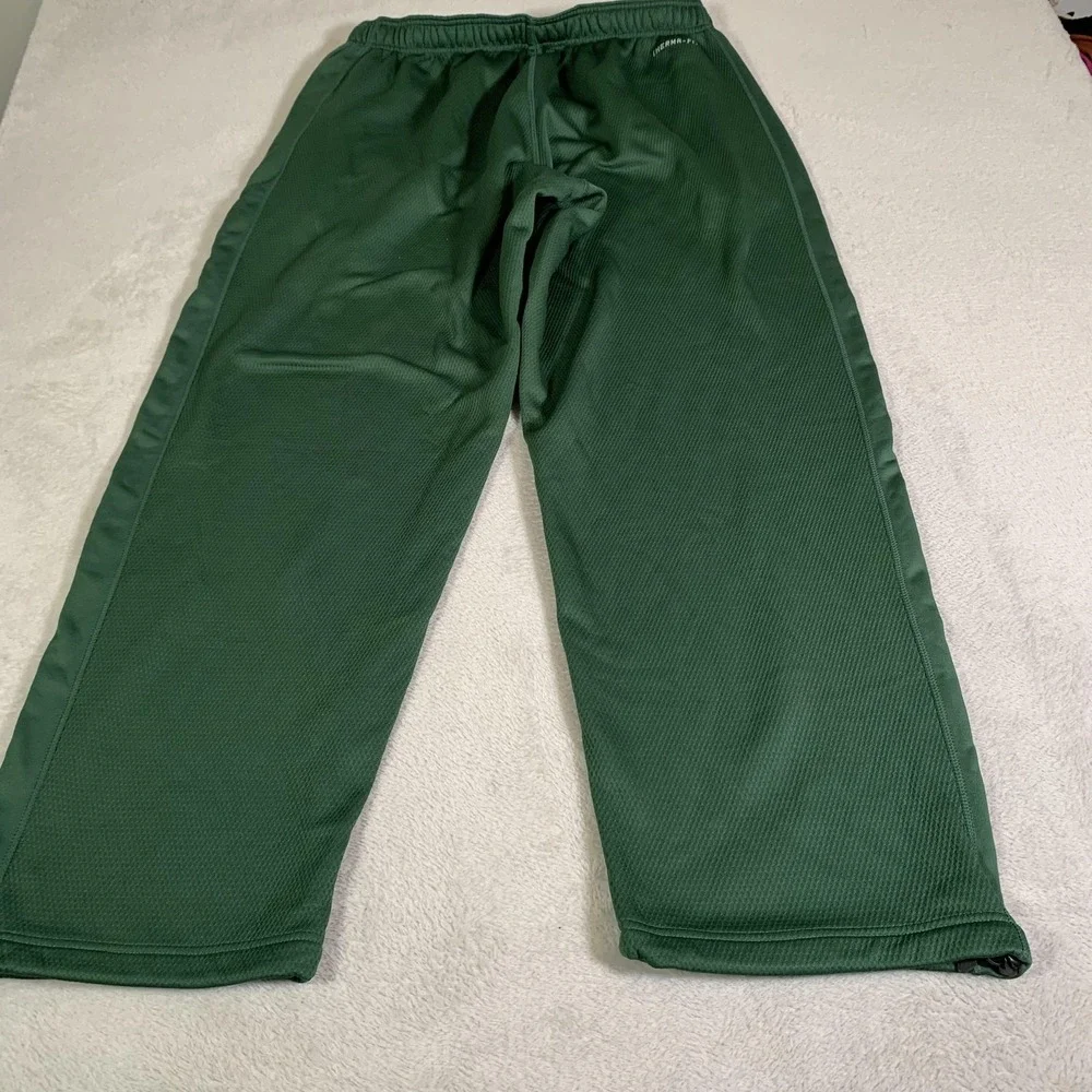 Baylor Bears Pants Mens 2XL Green NCAA Basketball Nike‎ Therma-FIT Warm Up XXL